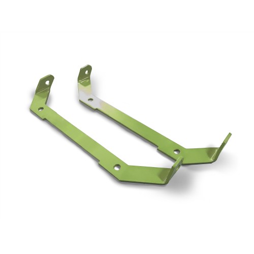 Fits Jeep Wrangler TJ, 1997-2006.  Lap Belt Mount.  Gecko Green.  Made in the USA.