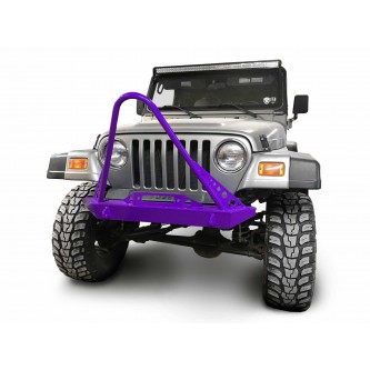 Fits Jeep Wrangler TJ 1997-2006.  Front Bumper with Stinger. Sinbad Purple.  Made in the USA
