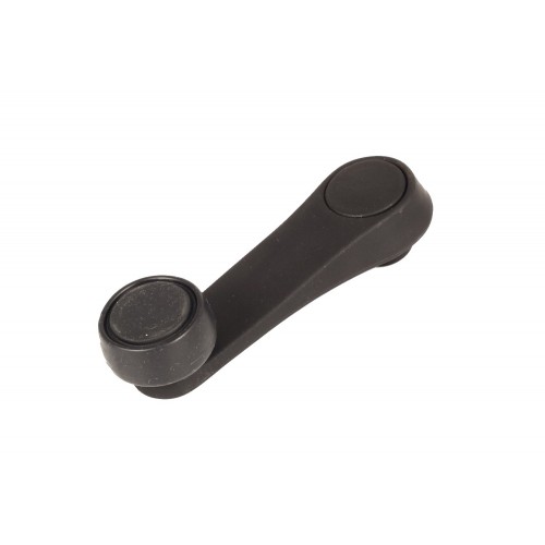 Window Crank Handle for Jeep Wrangler YJ  1992-1995 with Full Doors Black Omix