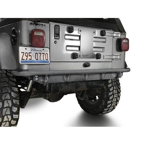Fits Jeep Wrangler TJ 1997-2006.  Rear Bumper.  Bare.  Made in the USA.