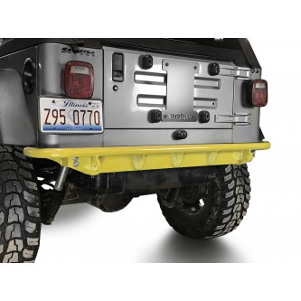 Fits Jeep Wrangler TJ 1997-2006.  Rear Bumper.  Lemon Peel.  Made in the USA.