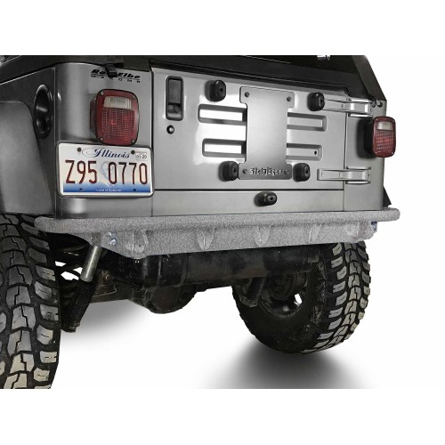 Fits Jeep Wrangler TJ 1997-2006.  Rear Bumper.  Gray Hammertone.  Made in the USA.