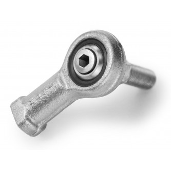MPF-6SH, Bearings, Spherical Rod End, Female, 3/8-24 RH, Steel Housing, Nylon Race with Integral Stud with hex id  