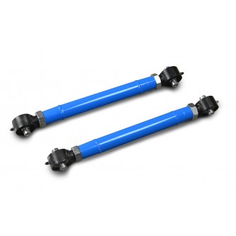 Fits Jeep JK, Rear Lower Control Arm, Pair, Double Adjustable (0-5 inch Lift). Playboy Blue.  Made in the USA.