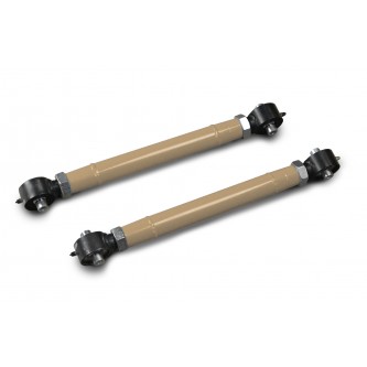 Fits Jeep JK, Rear Lower Control Arm, Pair, Double Adjustable (0-5 inch Lift). Military Beige.  Made in the USA.