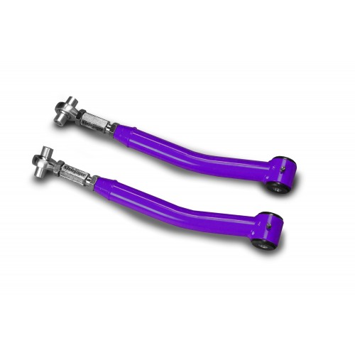 Fits Jeep JK, Rear Upper Control Arm, Pair, Double Adjustable (0-5 inch Lift). Sinbad Purple.  Made in the USA.