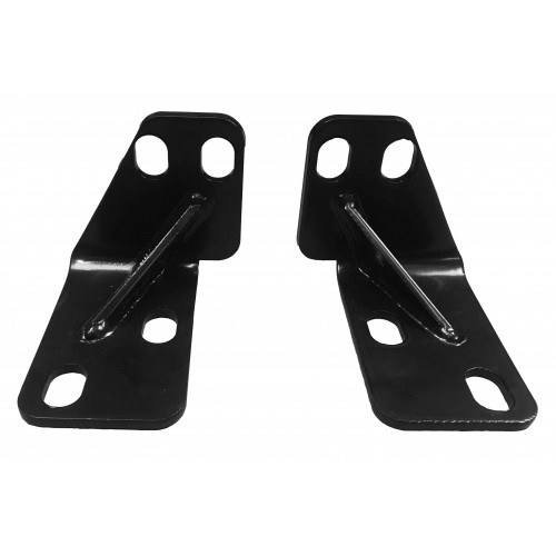 Fits Jeep Wrangler TJ 1997-2002, Rear Bumper and Frame Tie In Brackets. Made in the USA.