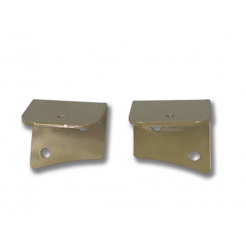 Fits Jeep TJ 1997-2006, Universal Lower Windshield Light Mount, Military Beige.  Made in the USA. Lights not included. Made in the USA.