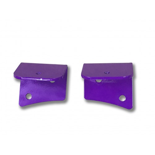 Fits Jeep TJ 1997-2006, Universal Lower Windshield Light Mount, Sinbad Purple.  Made in the USA. Lights not included. Made in the USA.