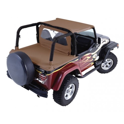 CA10337 Crown Rough Trail Spice Cover All Kit (Beach Top, Wind Breaker, Tonneau Cover)- Jeep Wrangler TJ 1997-2006