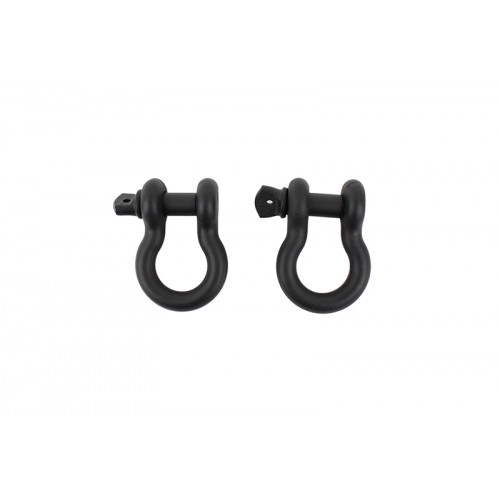 Shackle Set (Pair) Black Coated