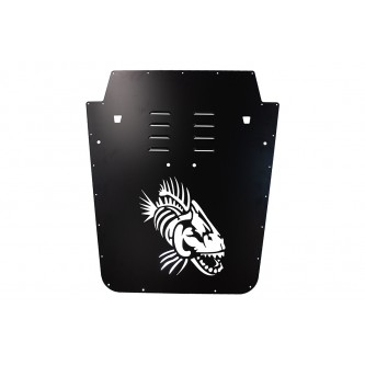 Fishbone JK Hood Louver (13-18)-Black