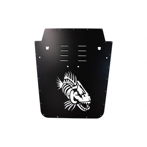 Fishbone JK Hood Louver (07-12)-Black