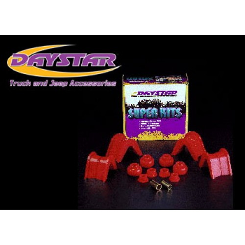 Daystar Polyurethane C-Bushings 4 Deg. (14 Pcs. Inc. Track Arm; Radius & Strut Arm Bushings), 66-79 F150 Bronco 4 Deg 14Pc Kit 