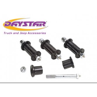 Daystar Polyurethane Greaseable Bolt & Bushing Kit Rear Main Eyes Only, 86-92 Jeep MJ Comanche Grease Main Eye
