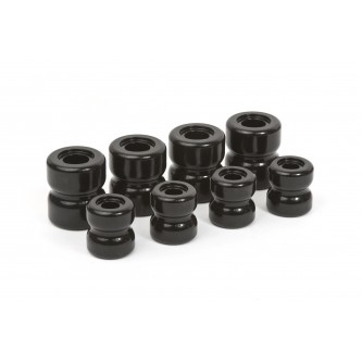 Daystar Polyurethane Rubicon Express Control Arm Bushings; Upper and Lower (4 Large; 4 Small Bushings Per Kit), 97-06 Jeep TJ Ctrl Arm Bush FR & RR; (Rubicon Express)