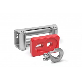 Daystar Winch & Recovery Accessories WINCH ISOLATOR (ROLLER); RED, WINCH ISOLATOR; ROLLER; RED