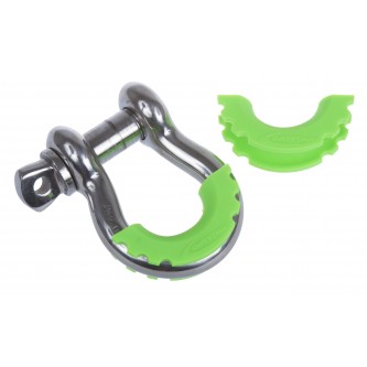 Daystar Winch & Recovery Accessories D-RING / SHACKLE ISOLATOR; Fluorescent Green; Pair, D-RING / SHACKLE ISOLATOR; Fluorescent Green; Pair
