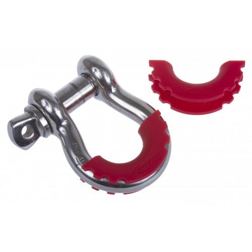 Daystar Winch & Recovery Accessories D-RING / SHACKLE ISOLATOR; Red; Pair, D-RING / SHACKLE ISOLATOR; Red; Pair