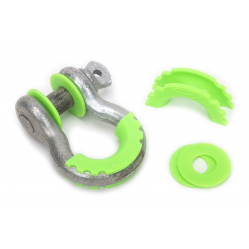 Daystar Winch & Recovery Accessories D-Ring Isolator and Washers; Fl.  Green, D-Ring Isolator and Washers; Fl.  Green