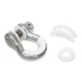 Daystar Winch & Recovery Accessories D-Ring Isolator and Washers; White, D-Ring Isolator and Washers; White