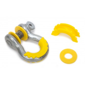 Daystar Winch & Recovery Accessories D-Ring Isolator and Washers; Yellow, D-Ring Isolator and Washers; Yellow