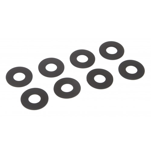 Daystar Winch & Recovery Accessories D-RING / SHACKLE WASHERS (SET OF 8); Black, D-RING / SHACKLE WASHERS (SET OF 8); Black