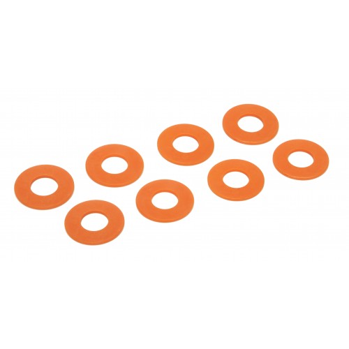 Daystar Winch & Recovery Accessories D-RING / SHACKLE WASHERS (SET OF 8); Fl. Orange, D-RING / SHACKLE WASHERS (SET OF 8); Fl. Orange