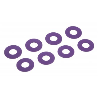 Daystar Winch & Recovery Accessories D-RING / SHACKLE WASHERS (SET OF 8); Purple, D-RING / SHACKLE WASHERS (SET OF 8); Purple