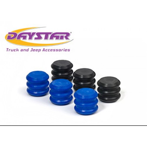Daystar Bump Stops Stinger Bump Stop Rebuild Kit; Includes 3 black EVS Inserts and 3 Blue EVS Inserts, Stinger Rebuild Kit