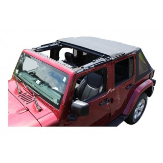 Fold Back Soft Top 2-Door Jeep Wrangler JK 2007-2016 Rough Trail RT10735T