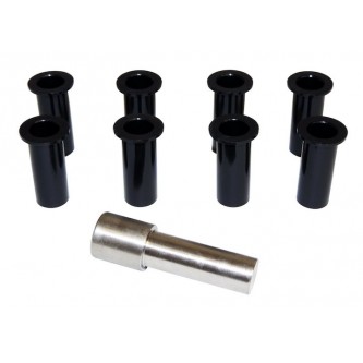 Door Hinge Bushing Pin Liners Delrin for Jeep Wrangler JKU 2007-2018 4 Door 