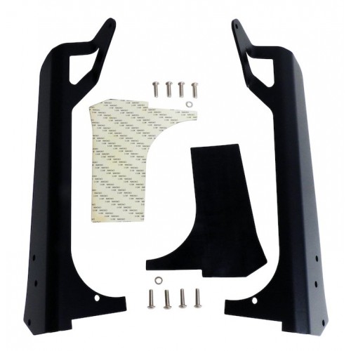 LED Light Bar Windshield Bracket Set