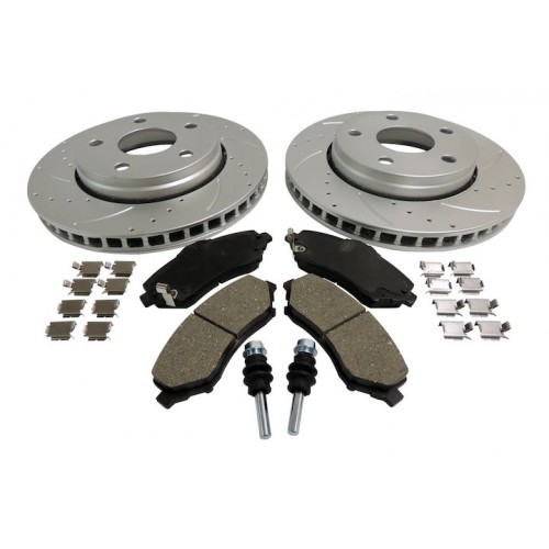 Performance Front Brake Kit Jeep Wrangler JK 2007-2016 RT31027