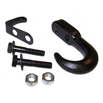 Tow Hook Black Jeep CJ 1955-1986 Rough Trail RT33015