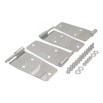 Door Hinges Stainless for Jeep CJ 76-86 YJ 87-93 Rough Trail RT34008