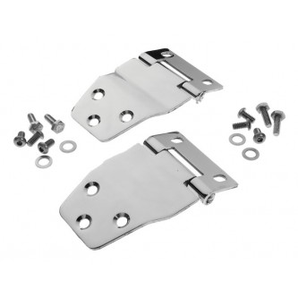 Hardtop Liftgate Hinges Stainless Jeep CJ7 1977-1986 Rough Trail RT34032