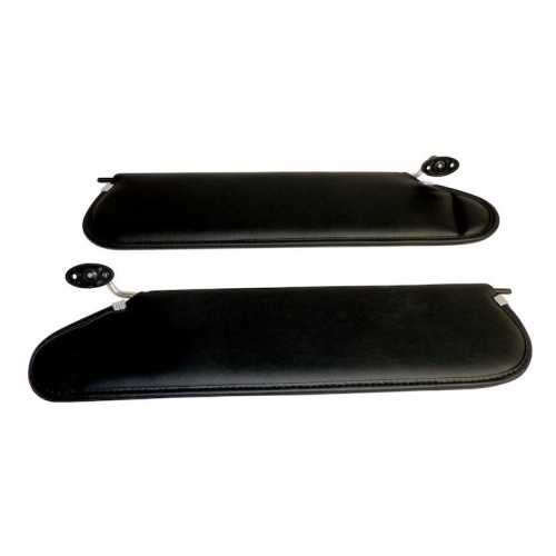 Sun Visor Set TJ Black, Pair