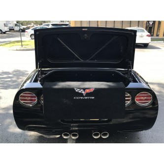 Corvette C6 2005-2013 Trunk Towel Protector T2G100C6B  Seat Armour Black