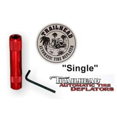 Red Trailhead 5-20 PSI Single Automatic Tire Deflator SDR